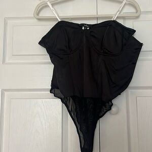 Black corset top
